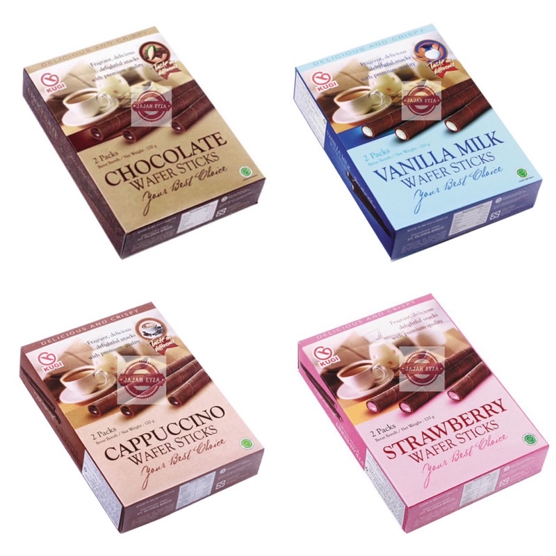 BISKITOP KUGI WAFER ROLL KECIL KUGI WAFER STICK CHOCOLATE KUGI COKLAT KUGI VANILA