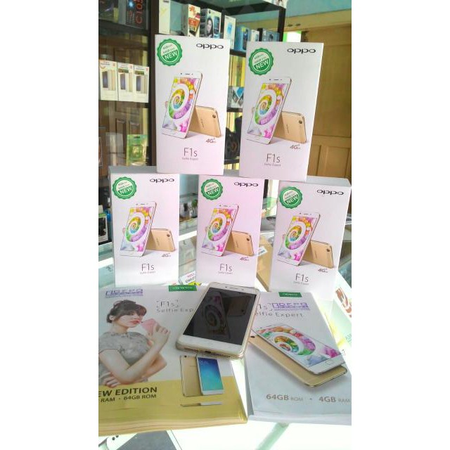 ORIGINAL 100% RESMI TERBATAS PROMO NEW OPPO F1S RAM 4GB ROM 64GB, PROMO KHUSUS SHOPEE