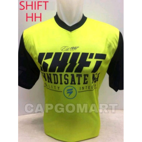 Atasan Kaos Jersey Sepeda Gunung Lengan Pendek Fullprint Keren