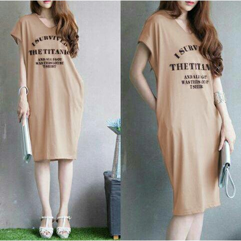 Ladies Fashion Midi Dress Pendek Bunga Gaun Wanita Dress Ladies Fashion Midi Dress Pendek Bunga Gaun Wanita Dress