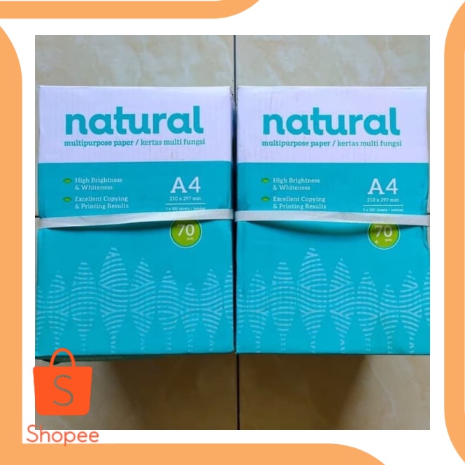 

Kertas HVS Natural - A4 5 rim tools 6Zept21