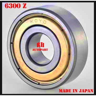 Bearing Laher 6300 Z Koyo bearing 6300 koyo japan bearing Roda Depan Yamaha Mio j mio sporty mio smile mio karbu soul GT xeon Vega R Vega zr jupiter mx jupiter  z / bearing 6300 koyo yamaha original