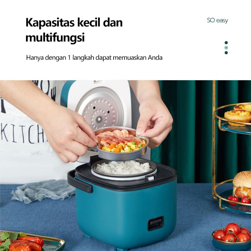 ❤Freedom❤ Cooker HRRC03 magic com Portable/Travel version/ student version/0.8L green/whtie