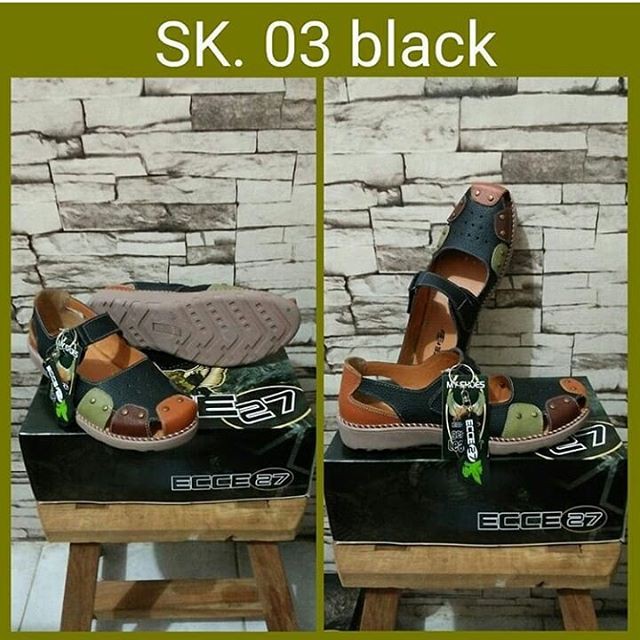 SEPATU KULIT CEWEK MURAH SK 03 ECCE 27