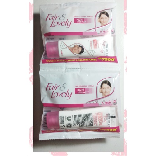 fair &amp; lovely multi vitamin krim pencerah wajah 46 gram