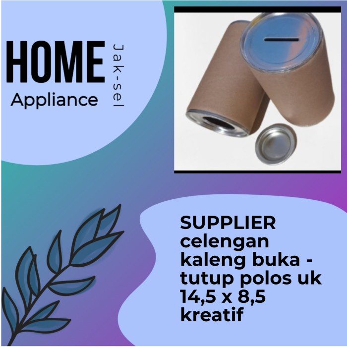 CELENGAN- SUPPLIER CELENGAN KALENG BUKA TUTUP POLOS UK 14,5 X 8,5 -CELENGAN.