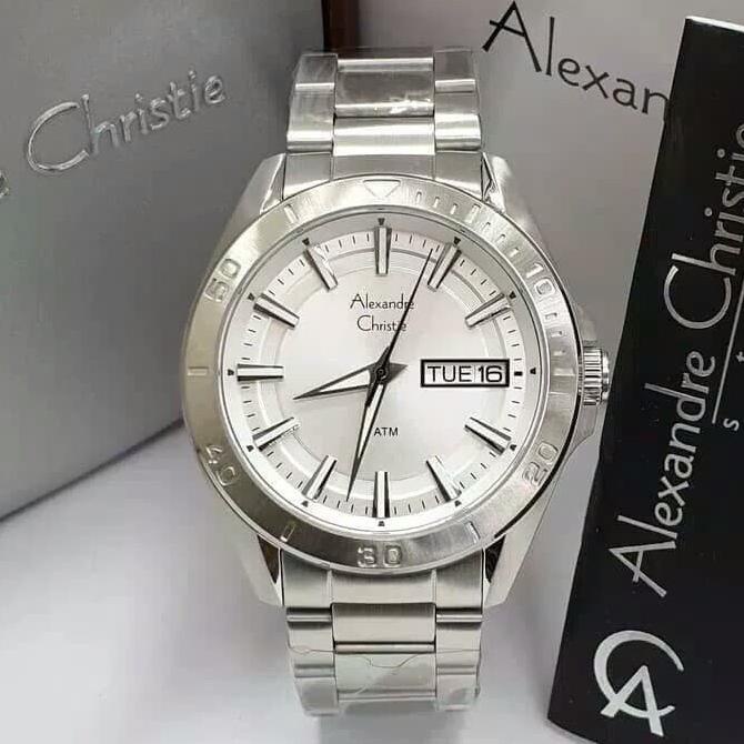 [ ORIGINAL ] Jam Tangan Pria / Cowok Alexandre Christie 6512