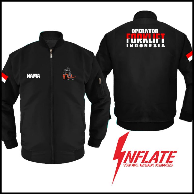 JAKET BOMBER OPERATOR FORKLIFT INDONESIA