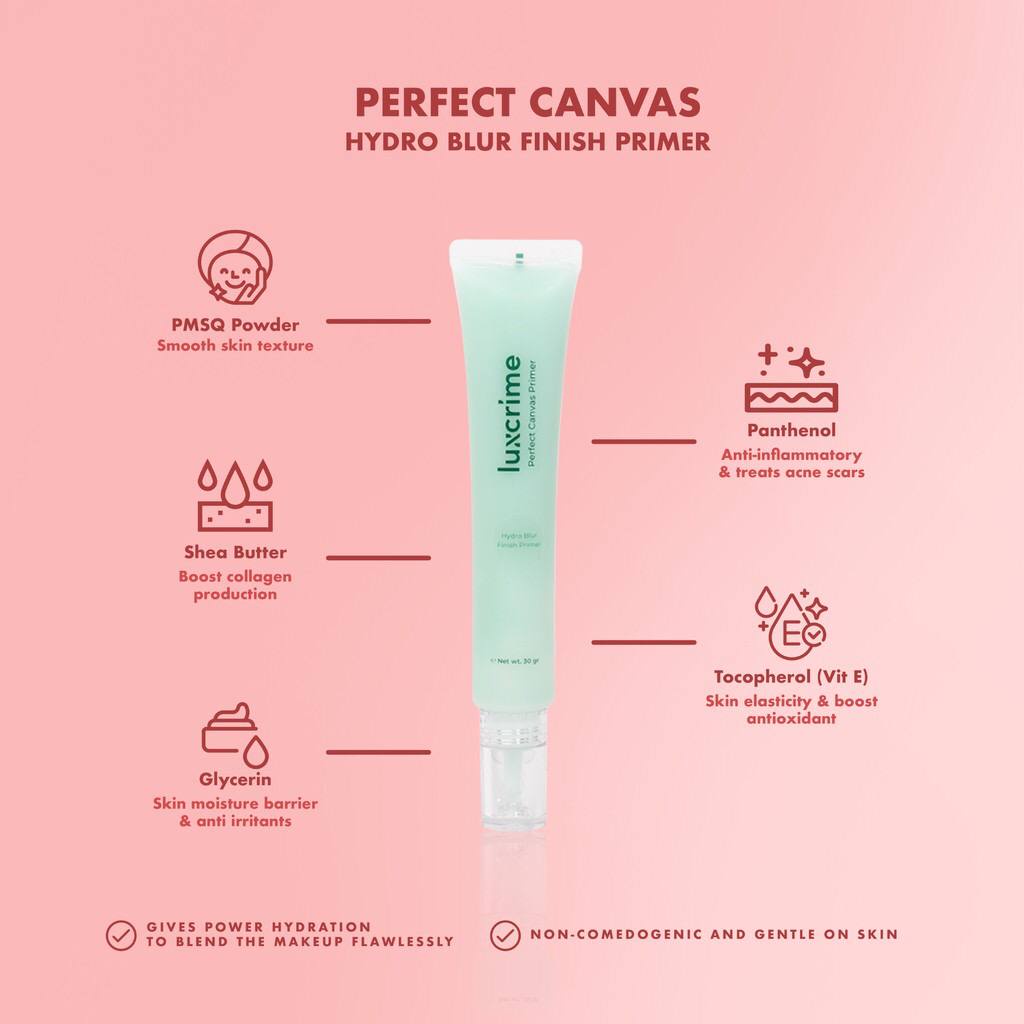 Luxcrime Perfect Canvas Primer, Make up Base