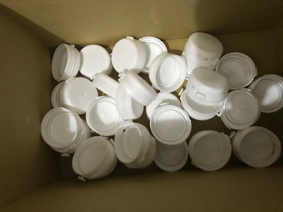 Botol Kapsul Kotak 30ml Putih Snap | Kemasan Package Botol Minuman