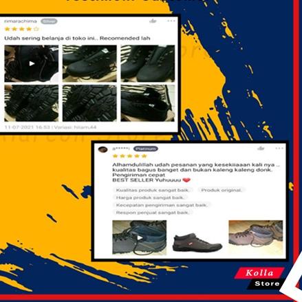⇙ COD | Safety Shoes Sepatu Safety Pria Safety Shoes Sport Safety Boots Sepatu Safety Ujung Besi Sep