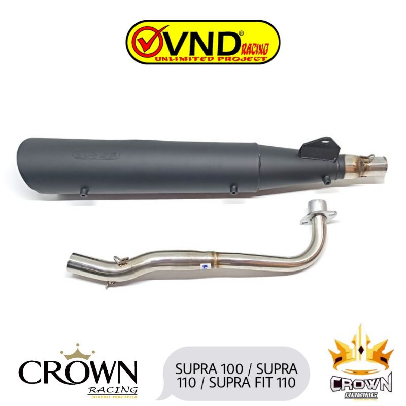 Knalpot Tsukigi Standard Racing VND Supra 100 / Supra 110 / Supra Fit 110