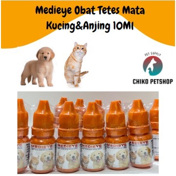 Medieye Obat Tetes Sakit Mata Kucing Anjing 10Ml | Obat Tetes Mata Cat&amp;Dog 10Ml