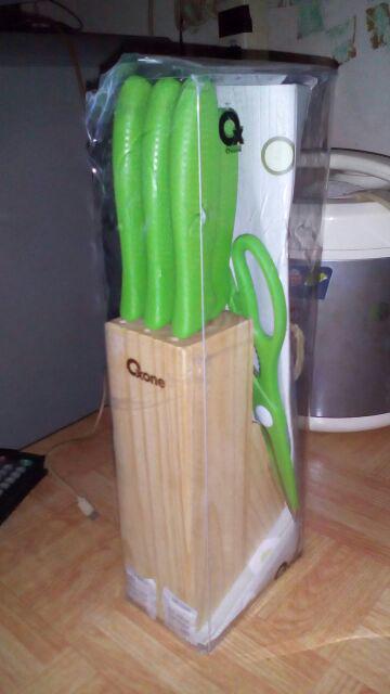 Home-klik Oxone Pisau Dapur Warna - Ox-961 - Hijau