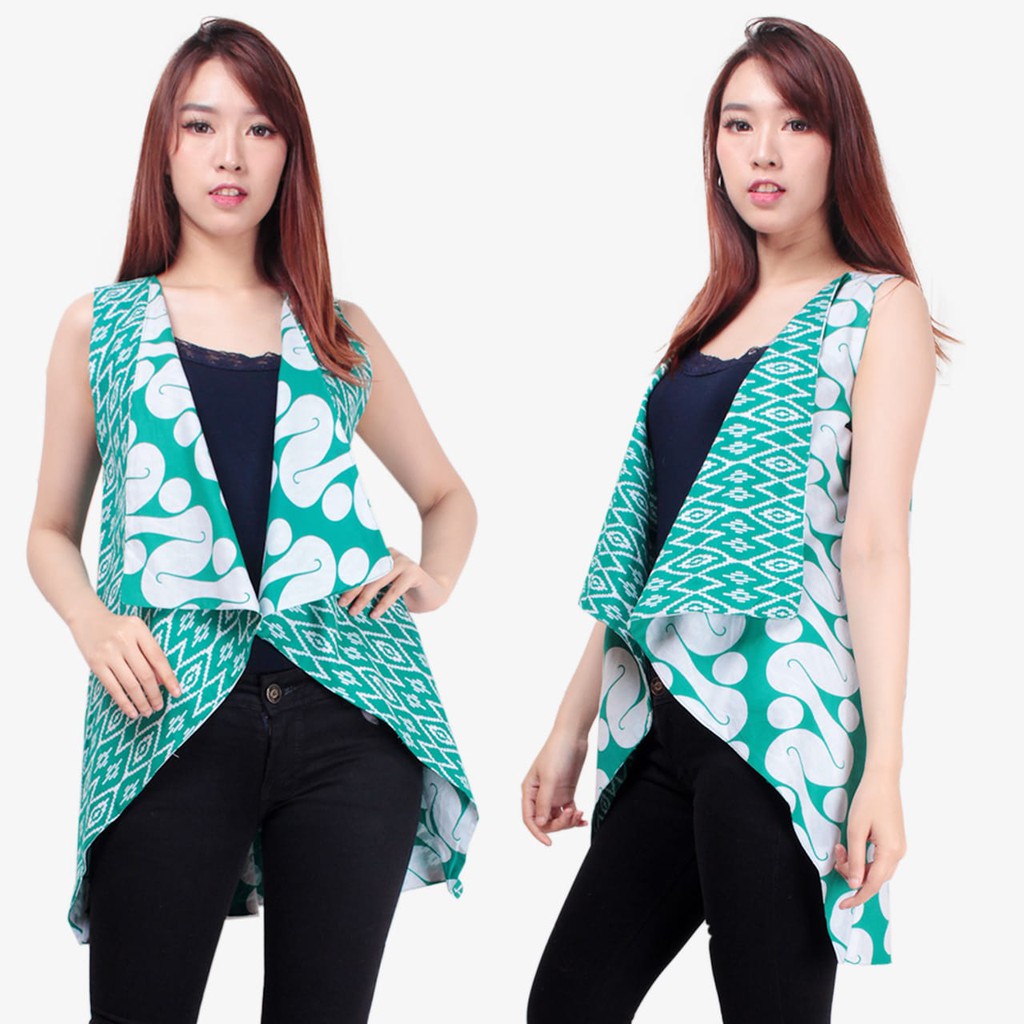 Atasan Bolero Hivi Outwear Batik Wanita