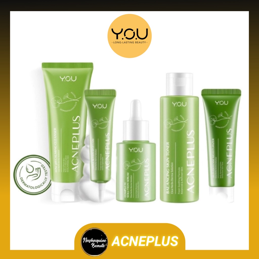 YOU AcnePlus Spot Care Treatment / Perawatan Wajah Berjerawat |Toner|Serum|Spot Care|Moisturizer|Cleanser