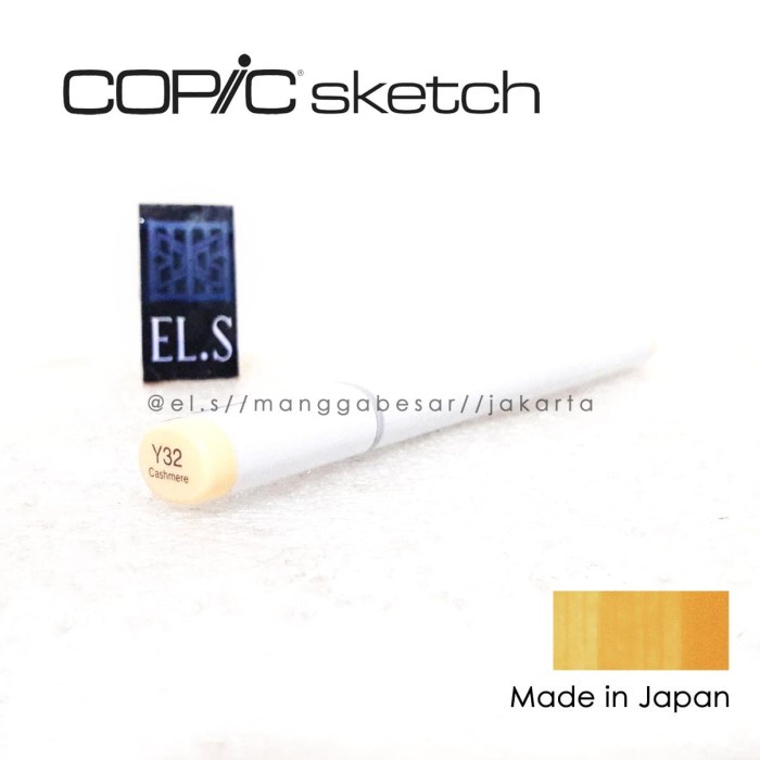 

Eklusif Copic Sketch Marker Y32 ( Csm ) Promo