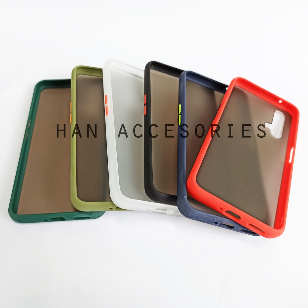 OPPO A91/RENO 3 Case Fuze Dove / Hardcase / Matte Colour