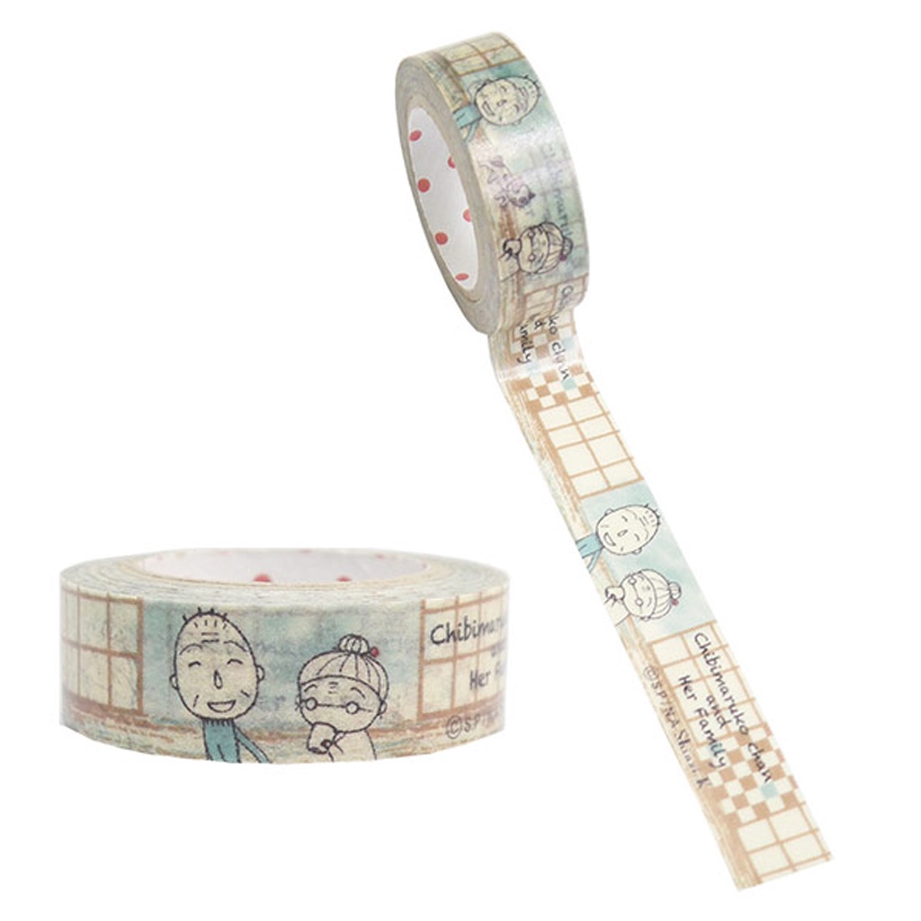 

Masking Tape Shinzi Katoh Chibi Maruko-chan Grandpa And Grandma