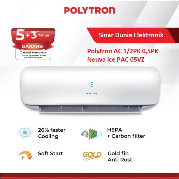 Polytron AC 1/2 PK 0,5 PK Neuva Ice PAC 05VZ Fast Cooling PAC05VZ