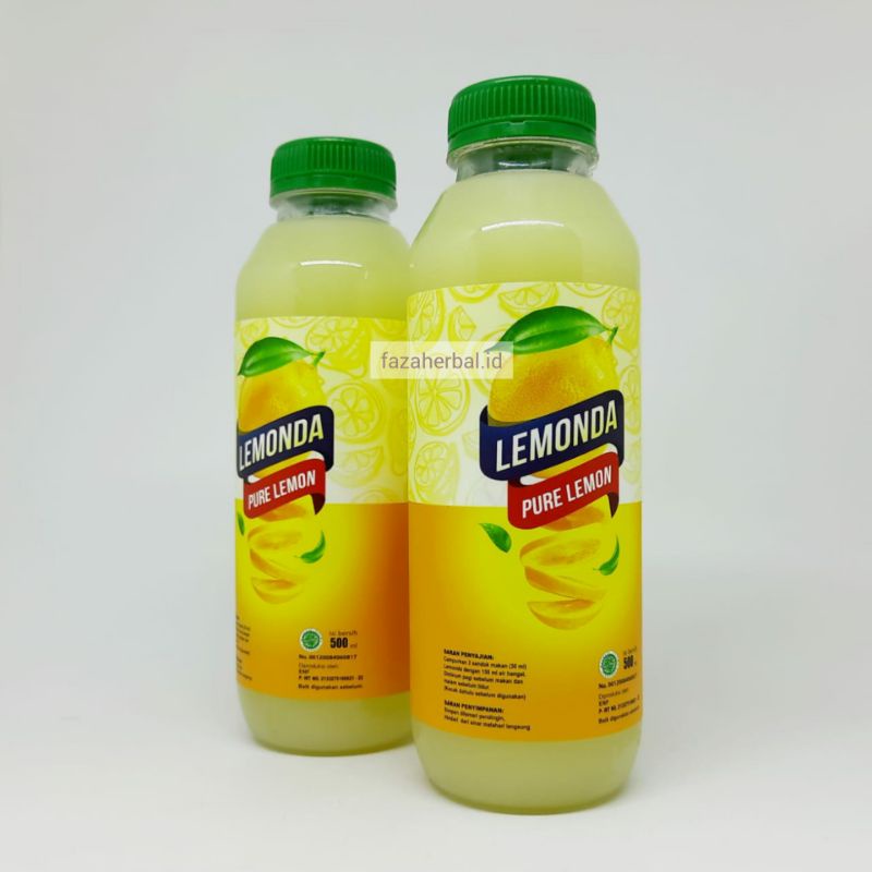 

Lemonda Pure Lemon Sari Lemon Asli Tanpa Pengawet Dan Pemanis Penambah Imun