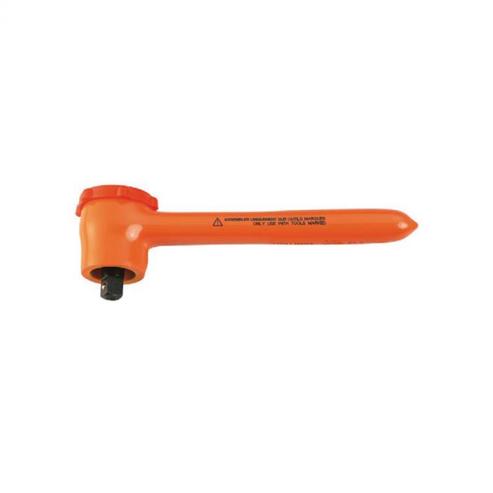 FACOM INSULATED RATCHET SQ3/8IN J.151AVSE FM0001755