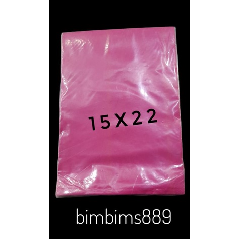 plastik kemas online uk 15x22 tampa lem