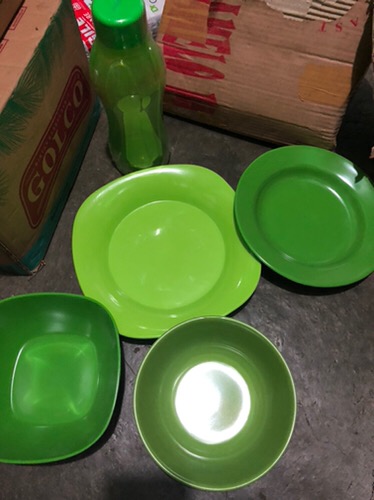 Piring Melamin Segi Cekung Singa Singi P-7010
