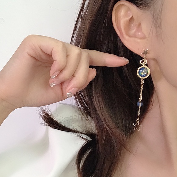 Anting AT38 /Earring / aksesoris /Accessories/ Deluna/ BB