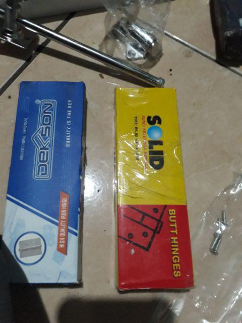 Boom Sale Khusus Bln Januari Engsel Pintu, Engsel Solid 4 Inc  Ek .02  4 X 3 X  3  4bb Engsel Solid