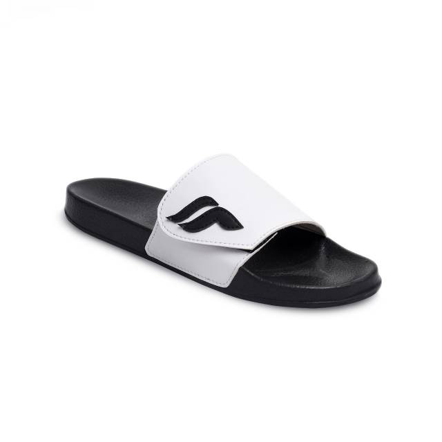 Sandal Casual cowok Hitam putih - Footstep Footwear