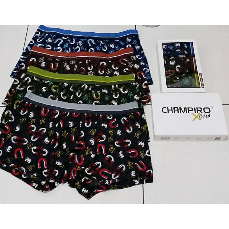 Celana Dalam Pria (1 Box Isi 3 Pcs) / Celana Dalam Boxer Pria Dewasa / Cd Sempak Boxer Pria