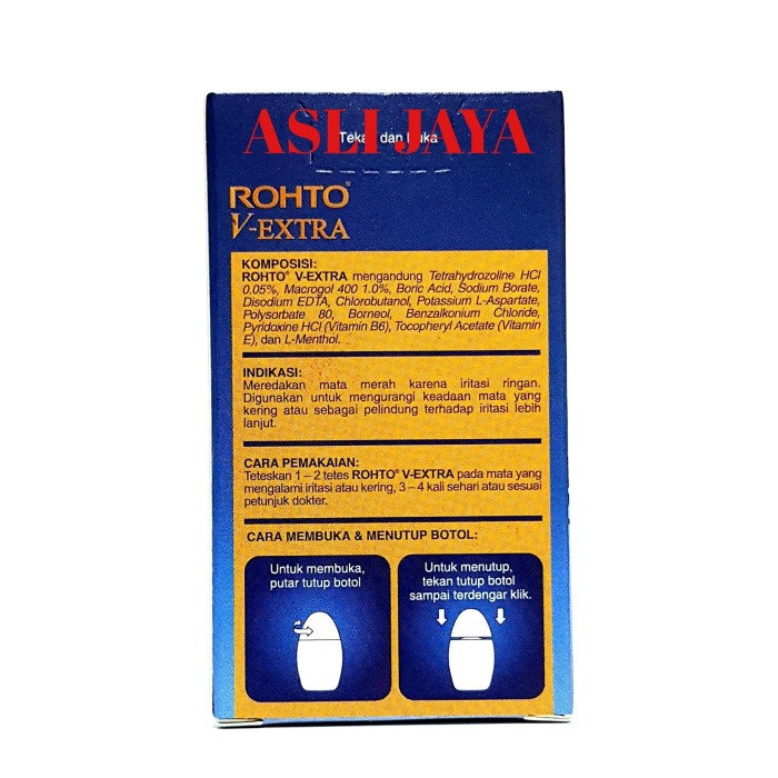 ROHTO V-EXTRA - OBAT TETES MATA DASYAT
