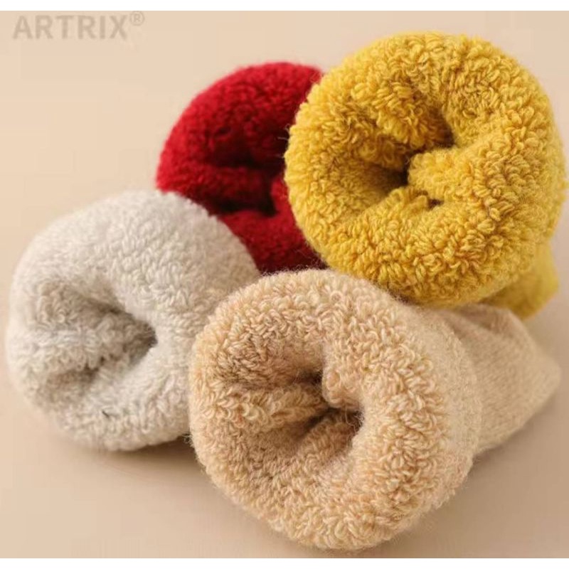 Winter Warm Socks Kaos Kaki Musim Dingin Unisex Anak