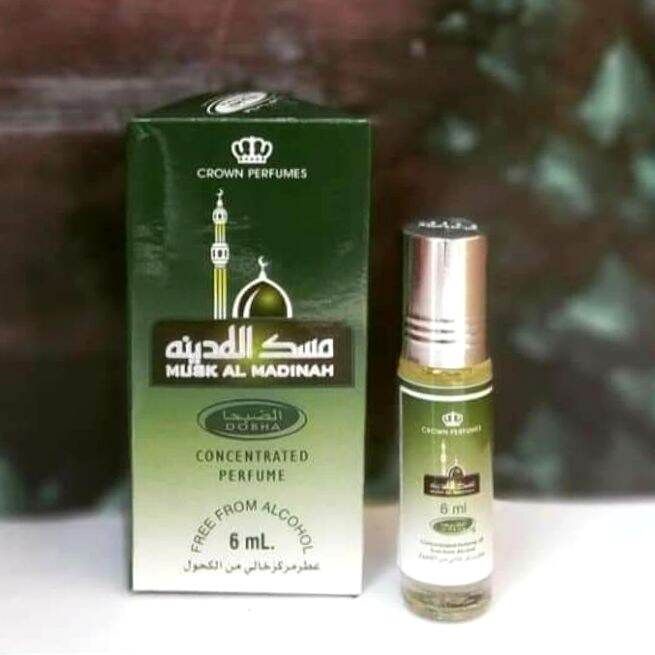 MUSK AL MADINAH Parfum DOBHA Kemasan 6ml Minyak Wangi Roll On Non Alkohol