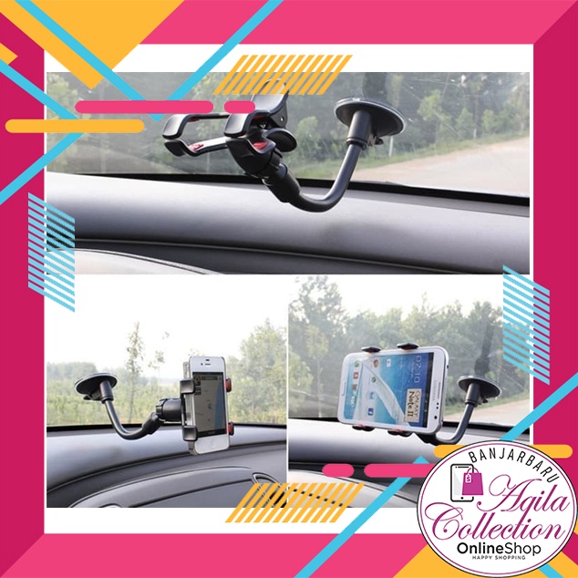 HOLDER JEPIT HP KACA MOBIL 360 DERAJAT