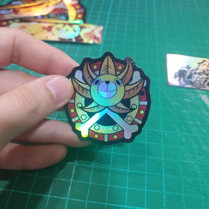 Sticker Hologram Anime - PSH874 - One Piece - Going Merry