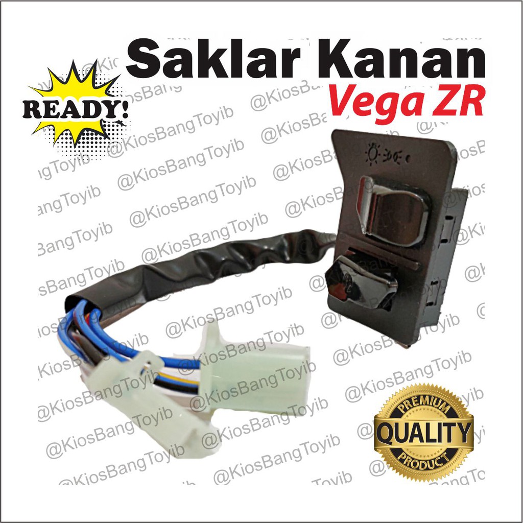 Saklar Holder Handle Kanan Switch Tombol Starter Stater Yamaha 𝐕𝐞𝐠𝐚 𝐙𝐑 ★ISHIMA★