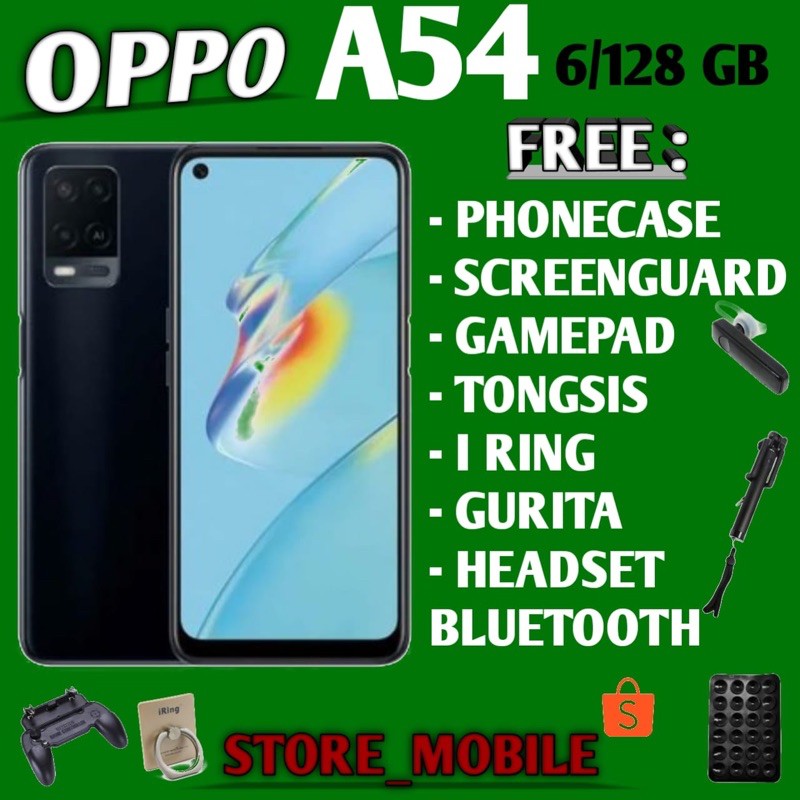 OPPO A54 6/128 RAM 6GB ROM 128GB GARANSI RESMI