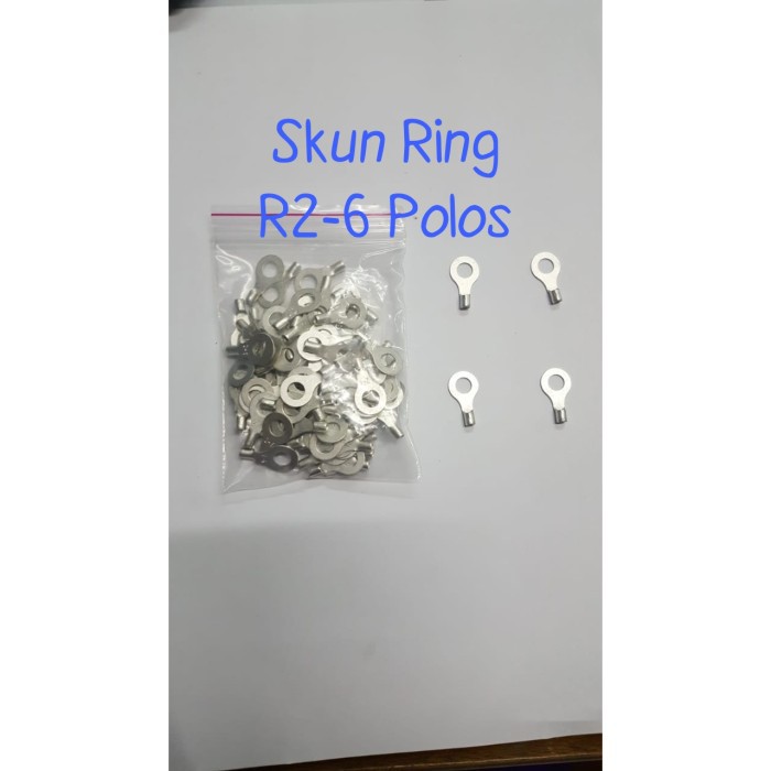 Skun Kabel Ring O Non Isolated 2-6 / Skun VR 2-6 POLOS / Skun 2.5mm / Skun Polos 2-6 Ring