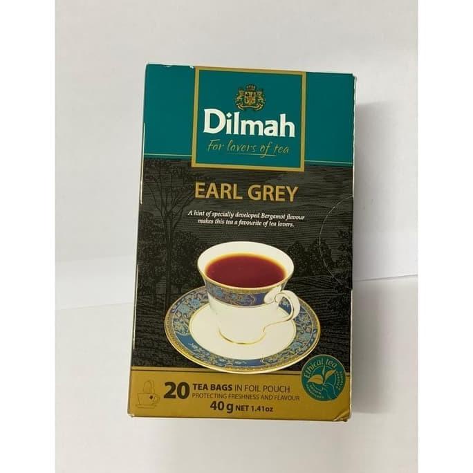 

(BISA COD) DILMAH Earl Grey 20 bags 40 gr KOMPLIT Kode 1360