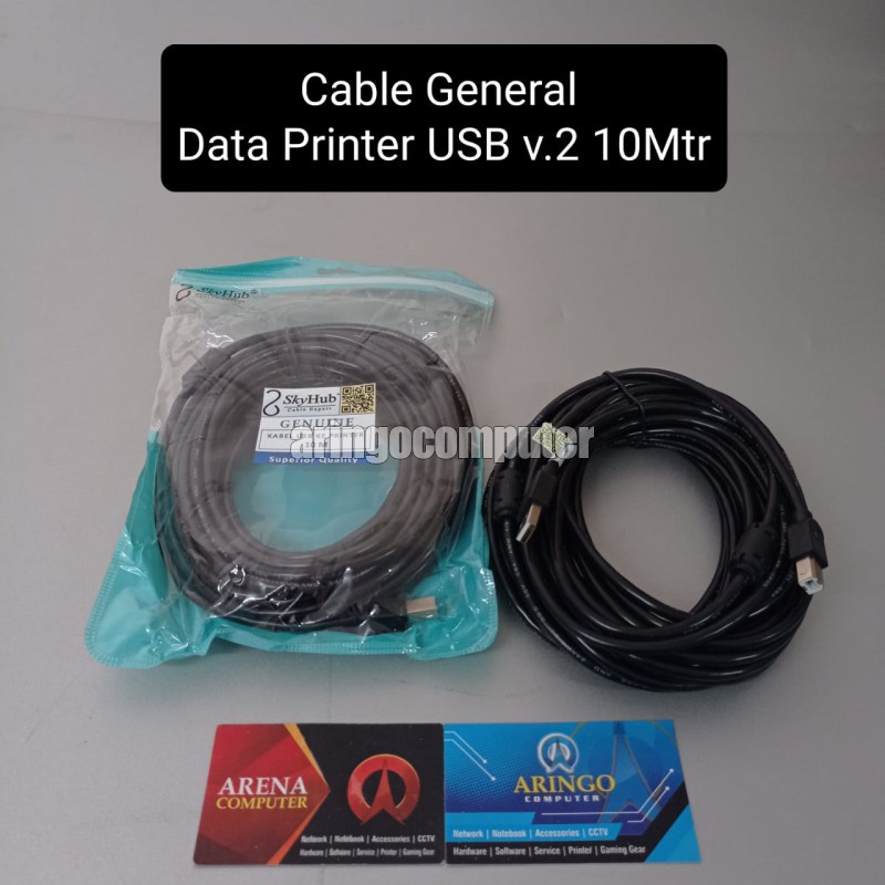 Cable General Data Printer USB v.2 10Mtr