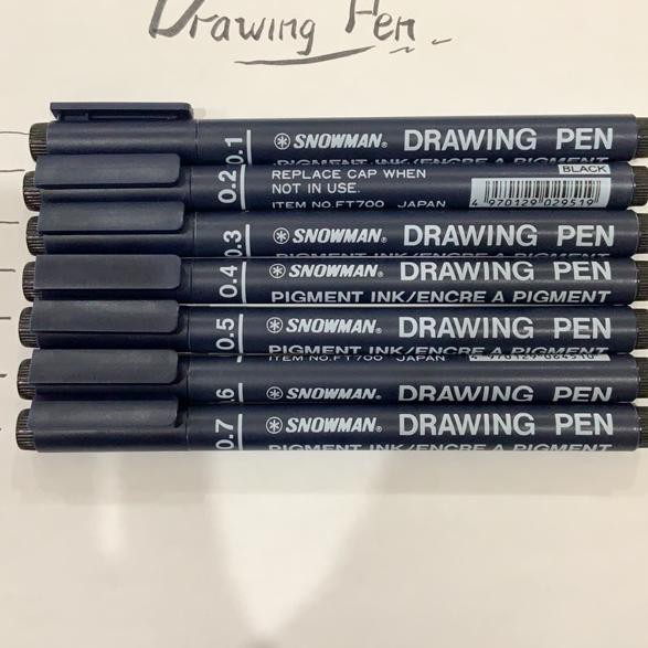 

PROMO 8.8 Spidol Drawing Pen Snowman 0.05-0.8