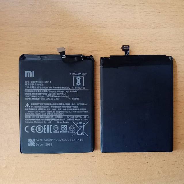 Batre batrai baterai xiaomi redmi 5+ 5plus 5 plus bn44 bn 44 bn-44