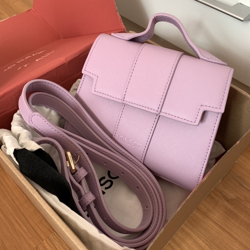 Tas sling bag Ginsoo Lilac