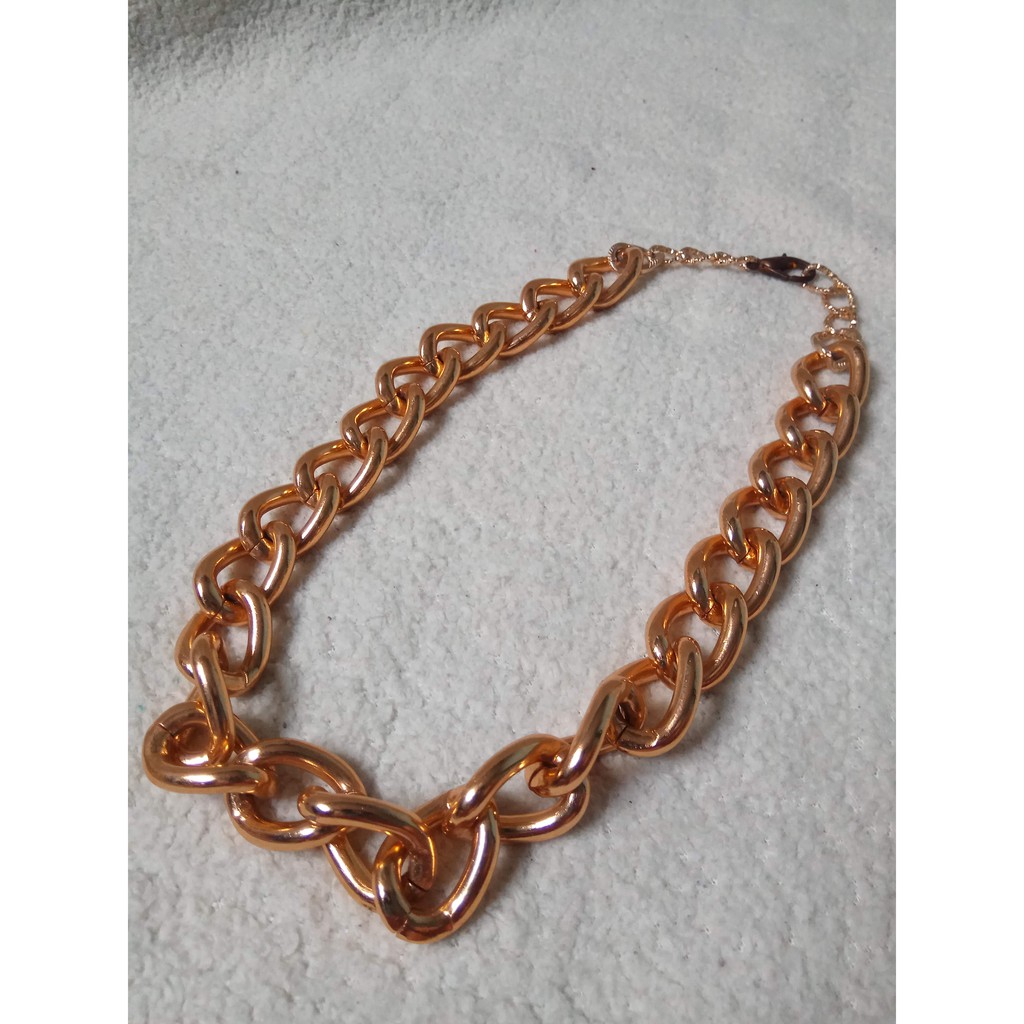 Kalung rantai emas gold big chain