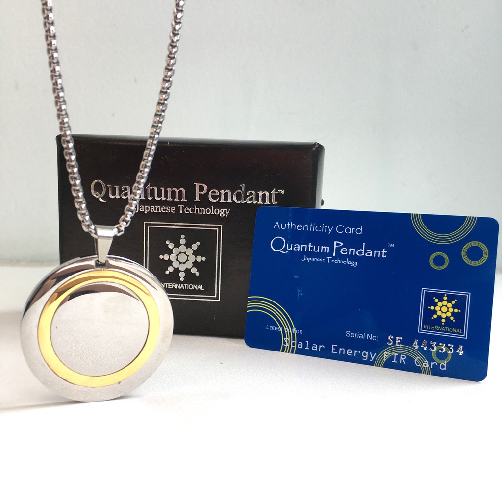 KALUNG KESEHATAN quantum Pendant BIO C GOLD GERMANIUM bersertifikat