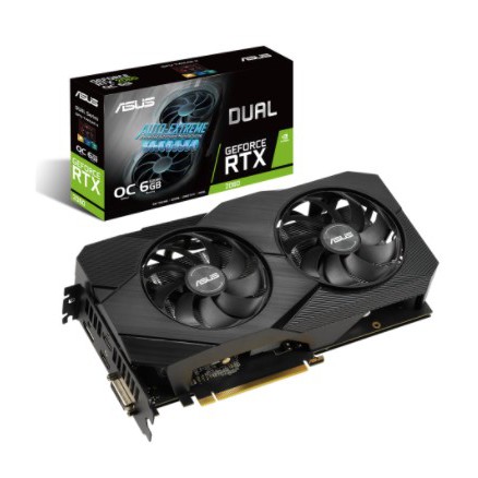 ASUS GeForce RTX 2060 Dual EVO OC - 6GB GDDR6