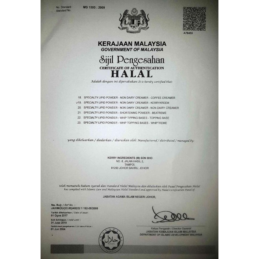 

Bubuk KRIMER / Non Dairy CREAMER NDC premium GROSIR FREE SAMPLE