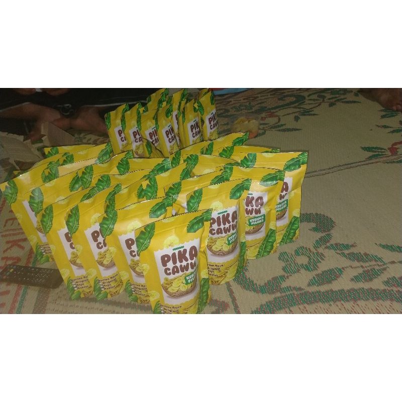 

pikka caaw kripik pisang